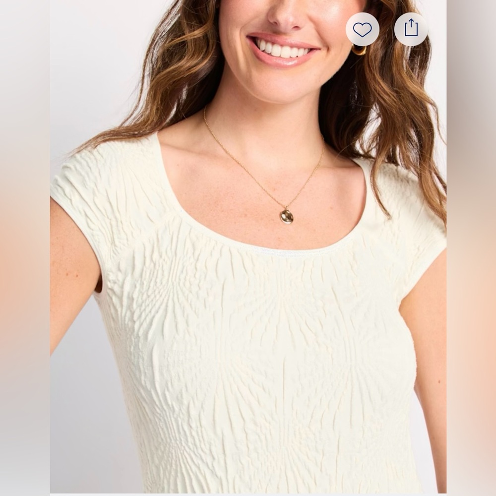 Nine Britton Loamie Square Neck Textured Knit Top